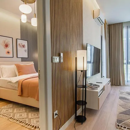 Апартаменты Modern 1 Bdr In Taksim Palace
